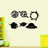 Αυτοκόλλητο τοίχου - Πλανήτες